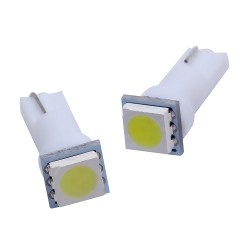 Ampoule Led T5 W5W 1 SMD - compteur Tableau de bord