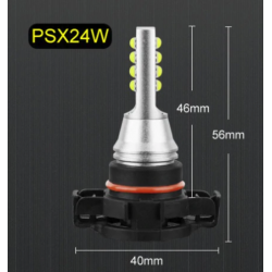 Pack ampoule LED PSX19W PSX24W PS19W H16