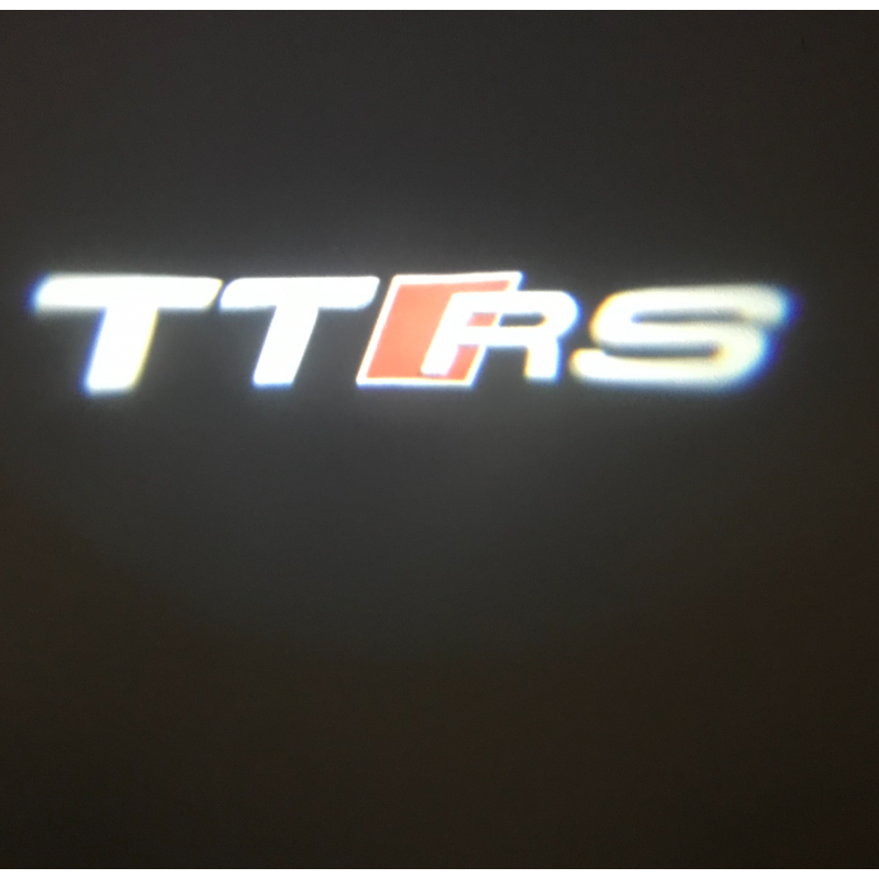 Pour TT mk2 éclairage plaque LED et Logo dessous de porte TTS et S-Line