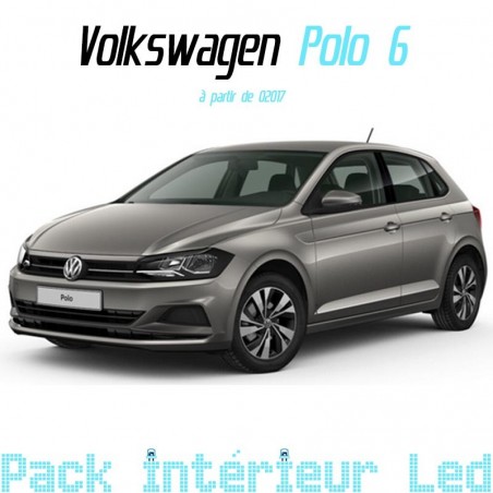 Pack intérieur led pour Volkswagen Polo 6 (my18)