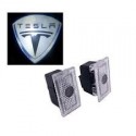 Module éclairage bas de portes logo led Tesla pour Tesla