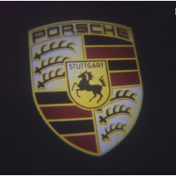 Module éclairage bas de portes logo led pour Porsche 911 997