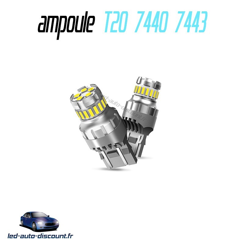 Ampoule led T20 7443 W21/5W 7440 W21W WY21W