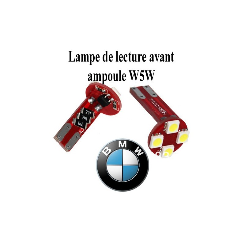 3 ampoules à LED pour l'éclairage du plafonnier BMW X5 E70