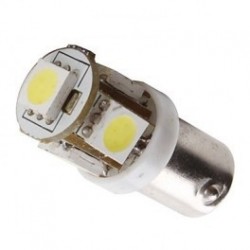 LED  H6W BAX9s - (5SMD-5050-3D) CANBUS -  Blanc