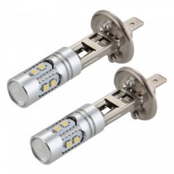 Ampoule LED H1 (10SMD 2323 Samsung) Blanc Effet Xenon