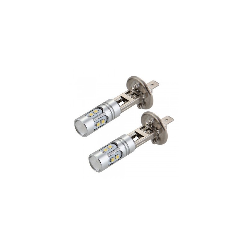 Ampoule LED H1 (10SMD 2323 Samsung) Blanc Effet Xenon