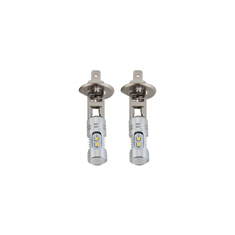 Ampoule LED H1 (10SMD 2323 Samsung) Blanc Effet Xenon