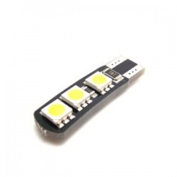 LED T10 W5W - (6SMD-2FACE) -  Blanc