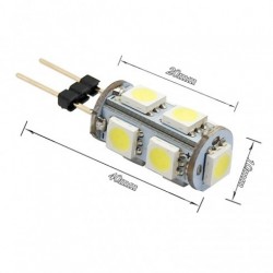 Ampoule led G4 - (9SMD)  - Blanc