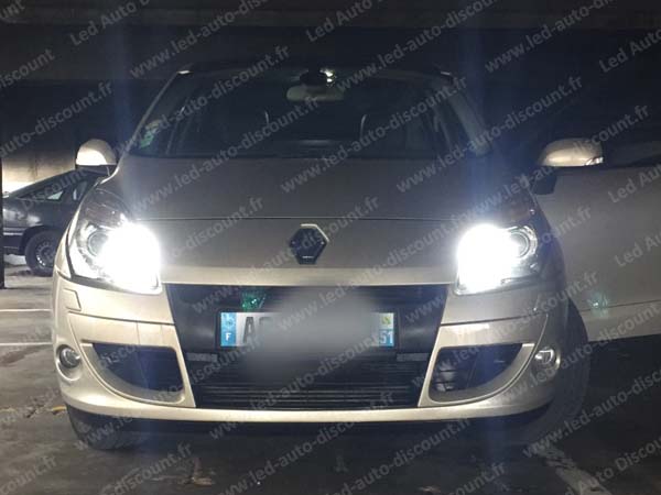 Pack feux de jour led pour Renault Scenic 3