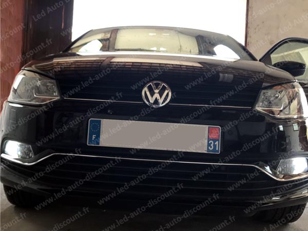 Pack feux de jour led pour Volkswagen Polo 6c